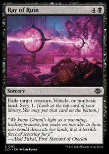 Ray of Ruin⁣ - The Lost Caverns of Ixalan⁣ (Common)⁣ [117]