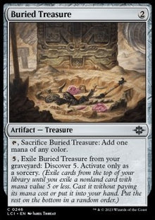 Buried Treasure⁣ - The Lost Caverns of Ixalan⁣ (Common)⁣ [246]