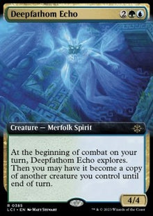 Deepfathom Echo⁣ - The Lost Caverns of Ixalan: Extras⁣ (Rare)⁣ [385]