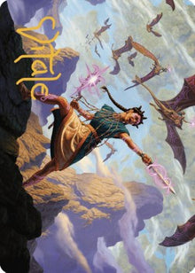 Art Series: Warden of the Inner Sky (V.2)⁣ - The Lost Caverns of Ixalan: Extras⁣ (Tip Card)⁣ [A7]