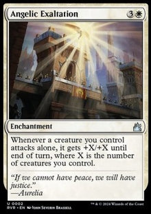 Angelic Exaltation⁣ - Ravnica Remastered⁣ (Uncommon)⁣ [2]