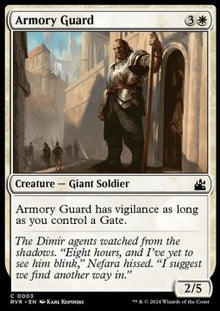 Armory Guard⁣ - Ravnica Remastered⁣ (Common)⁣ [3]