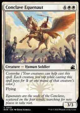 Conclave Equenaut⁣ - Ravnica Remastered⁣ (Common)⁣ [13]