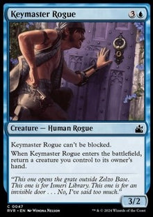 Keymaster Rogue⁣ - Ravnica Remastered⁣ (Common)⁣ [47]