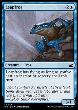Leapfrog⁣ - Ravnica Remastered⁣ (Common)⁣ [49]