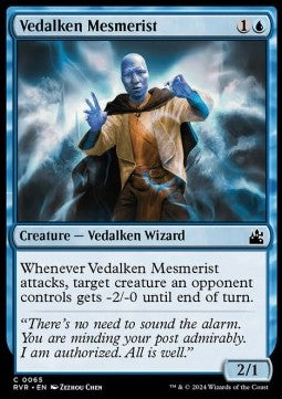 Vedalken Mesmerist⁣ - Ravnica Remastered⁣ (Common)⁣ [65]