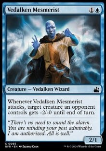 Vedalken Mesmerist⁣ - Ravnica Remastered⁣ (Common)⁣ [65]