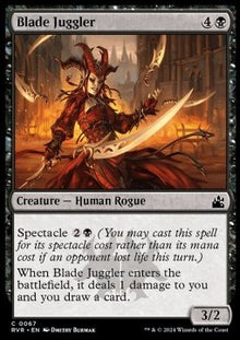 Blade Juggler⁣ - Ravnica Remastered⁣ (Common)⁣ [67]