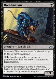 Dreadmalkin⁣ - Ravnica Remastered⁣ (Uncommon)⁣ [75]
