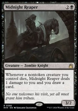 Midnight Reaper⁣ - Ravnica Remastered⁣ (Rare)⁣ [86]