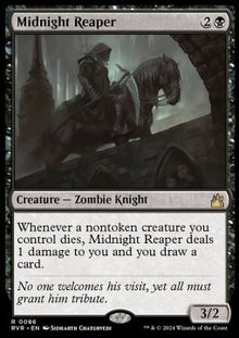 Midnight Reaper⁣ - Ravnica Remastered⁣ (Rare)⁣ [86]