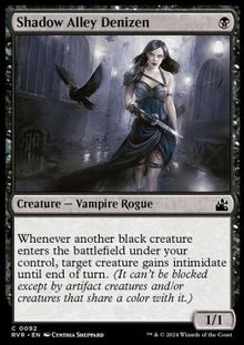 Shadow Alley Denizen⁣ - Ravnica Remastered⁣ (Common)⁣ [92]