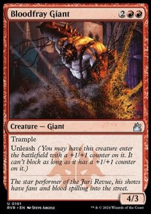 Bloodfray Giant⁣ - Ravnica Remastered⁣ (Uncommon)⁣ [101]