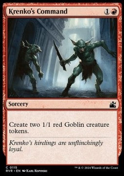 Krenko's Command⁣ - Ravnica Remastered⁣ (Common)⁣ [115]