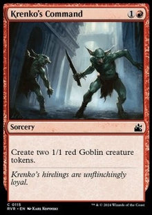 Krenko's Command⁣ - Ravnica Remastered⁣ (Common)⁣ [115]