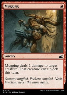 Mugging⁣ - Ravnica Remastered⁣ (Common)⁣ [119]