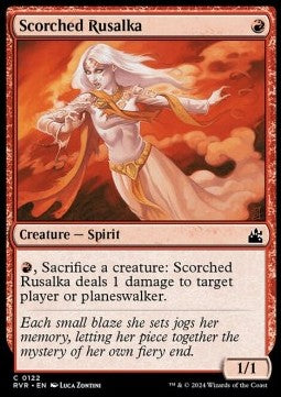 Scorched Rusalka⁣ - Ravnica Remastered⁣ (Common)⁣ [122]