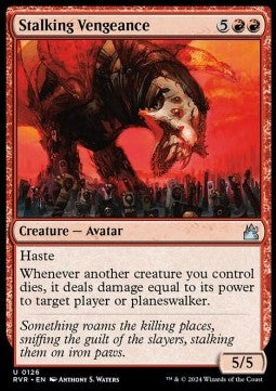 Stalking Vengeance⁣ - Ravnica Remastered⁣ (Uncommon)⁣ [126]