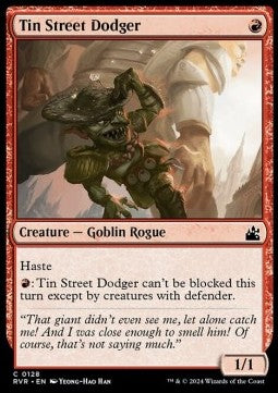 Tin Street Dodger⁣ - Ravnica Remastered⁣ (Common)⁣ [128]