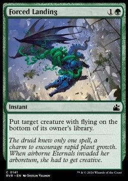 Forced Landing⁣ - Ravnica Remastered⁣ (Common)⁣ [141]