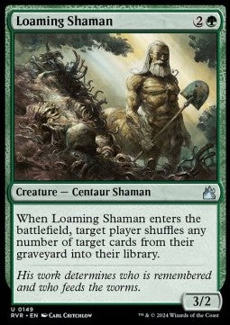 Loaming Shaman⁣ - Ravnica Remastered⁣ (Uncommon)⁣ [149]