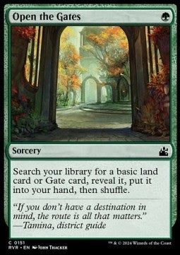 Open the Gates⁣ - Ravnica Remastered⁣ (Common)⁣ [151]