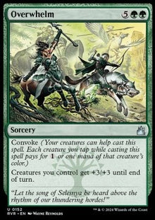 Overwhelm⁣ - Ravnica Remastered⁣ (Uncommon)⁣ [152]