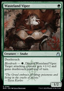 Wasteland Viper⁣ - Ravnica Remastered⁣ (Uncommon)⁣ [160]