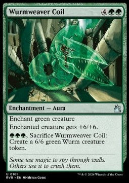 Wurmweaver Coil⁣ - Ravnica Remastered⁣ (Uncommon)⁣ [161]