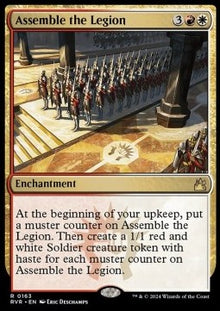 Assemble the Legion⁣ - Ravnica Remastered⁣ (Rare)⁣ [163]