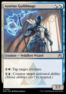 Azorius Guildmage⁣ - Ravnica Remastered⁣ (Uncommon)⁣ [165]