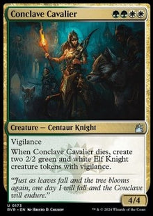 Conclave Cavalier⁣ - Ravnica Remastered⁣ (Uncommon)⁣ [173]