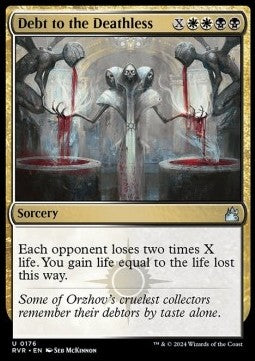 Debt to the Deathless⁣ - Ravnica Remastered⁣ (Uncommon)⁣ [176]