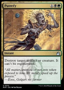 Putrefy⁣ - Ravnica Remastered⁣ (Uncommon)⁣ [212]