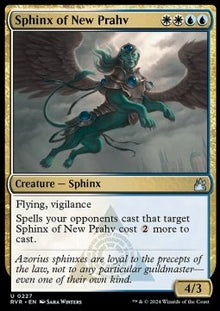 Sphinx of New Prahv⁣ - Ravnica Remastered⁣ (Uncommon)⁣ [227]