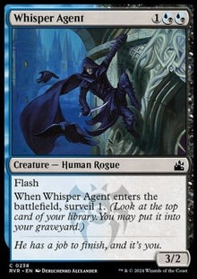 Whisper Agent⁣ - Ravnica Remastered⁣ (Common)⁣ [238]