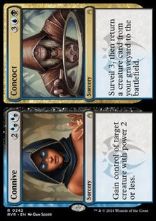 Connive // Concoct⁣ - Ravnica Remastered⁣ (Rare)⁣ [242]