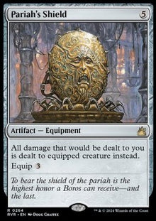 Pariah's Shield⁣ - Ravnica Remastered⁣ (Rare)⁣ [264]