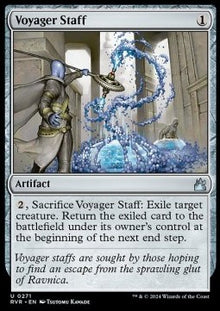 Voyager Staff⁣ - Ravnica Remastered⁣ (Uncommon)⁣ [271]