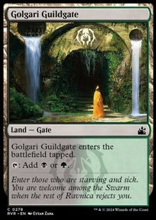 Golgari Guildgate⁣ - Ravnica Remastered⁣ (Common)⁣ [278]