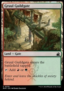 Gruul Guildgate⁣ - Ravnica Remastered⁣ (Common)⁣ [279]