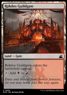Rakdos Guildgate⁣ - Ravnica Remastered⁣ (Common)⁣ [284]