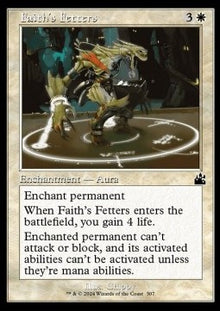 Faith's Fetters⁣ - Ravnica Remastered: Extras⁣ (Common)⁣ [307]