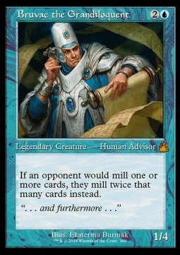 Bruvac the Grandiloquent (V.1)⁣ - Ravnica Remastered: Extras⁣ (Mythic)⁣ [309]