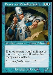 Bruvac the Grandiloquent (V.1)⁣ - Ravnica Remastered: Extras⁣ (Mythic)⁣ [309]