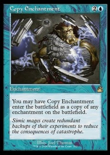 Copy Enchantment⁣ - Ravnica Remastered: Extras⁣ (Rare)⁣ [312]