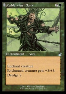 Moldervine Cloak⁣ - Ravnica Remastered: Extras⁣ (Uncommon)⁣ [352]