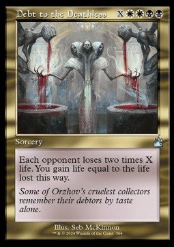 Debt to the Deathless⁣ - Ravnica Remastered: Extras⁣ (Uncommon)⁣ [364]