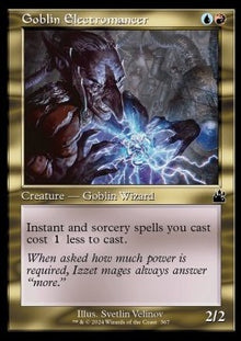 Goblin Electromancer⁣ - Ravnica Remastered: Extras⁣ (Common)⁣ [367]