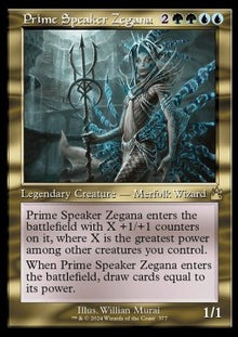 Prime Speaker Zegana⁣ - Ravnica Remastered: Extras⁣ (Rare)⁣ [377]
